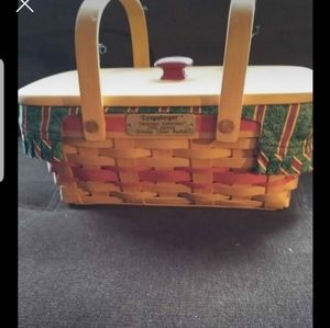 Longaberger 1996 Christmas basket.